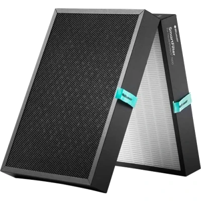 Abbildung von BLUEAIR HealthProtect 7400 SmartFilter, Original Ersatzfilter für 7470i, 7440i Luftreiniger Zuhause gegen Staub, Rauch und Allergene, Black