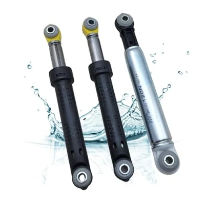 Abbildung von LICHTBLAU 3er Set SUSPA Stoßdämpfer 7381924 für Miele Waschmaschine I Vibrationsdämpfer 8mm Bohrung 120N / 75N 07381920 Ersatzteil Waschmaschinendämpfer