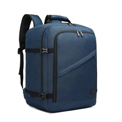 Abbildung von KONO Kabinentasche, 45 x 36 20 cm, Untersitz, Handgepäck, Reiserucksack, Kabinengröße, 30 l, Rucksäcke (Marineblau), navy, 45x36x20 Kabinenrucksack