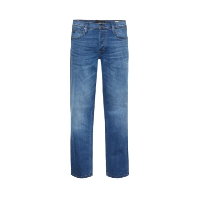 Abbildung von Blend ROCK FIT Jeans Straight Leg, Herren, Größe: 36, Middle blue length