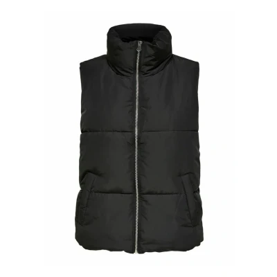 Abbildung von JDY Finno Padded NEW Weste, Damen, Größe: XS, Black/silver