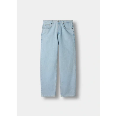 Abbildung von Burocs Baggy Fit Jeans Vintage Blue Herren 5 Pocket Style Mit YKK Reißverschluss 100% Baumwolle, Farbe:Vintage Blue, Hosengröße:W31 L32