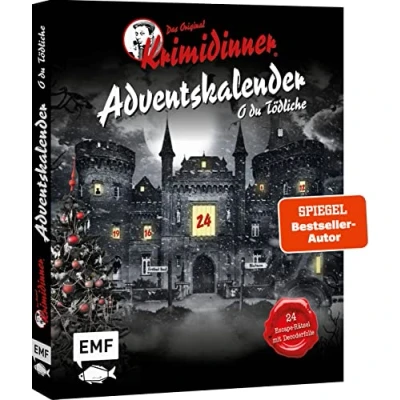 Abbildung von Der offizielle Escape Adventskalender zum Original Krimidinner®: O du Tödliche Weihnachten bei den Ashtonburrys: Mit perforierten Seiten, ... zur Verlosung von Tickets Show