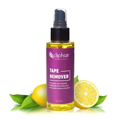 Abbildung von Cliphair YOUR BEAUTY, STYLE Klebeband Entferner für Haarverlängerungen, einfach zu verwendender Tape Entferner, 4 FL oz (118 ml, 1 Stück)