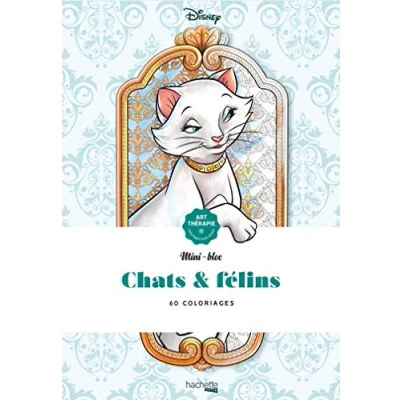 Abbildung von Les mini blocs Disney Chats et Félins: 60 coloriages