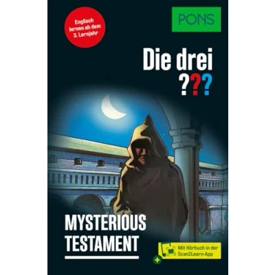 Abbildung von PONS Die Drei ??? Mysterious Testament: Englisch lernen mit Justus, Peter und Bob Scan2Learn App