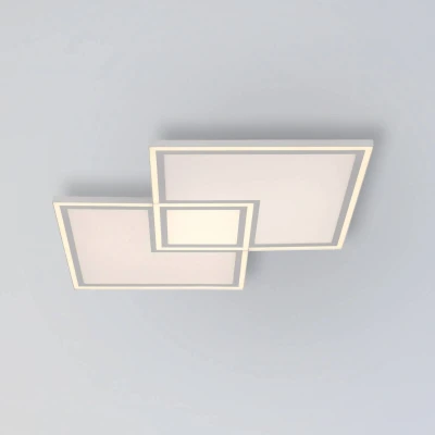 Abbildung von JUST LIGHT LED Panel »EDGING«, 1 flammig, Leuchtmittel Board fest integriert, dimmbar über Fernbedienung,Fernbedienung, Funk inkl.,Serienschalter