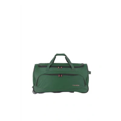 Abbildung von Travelite Basics Fresh Rollenreisetasche 36 Dunkelgrün Reisetasche mit Rollen Weichgepäck