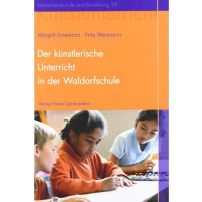 Abbildung von der künstlerische Unterricht in Waldorfschule. Malen und Zeichnen (Menschenkunde Erziehung)
