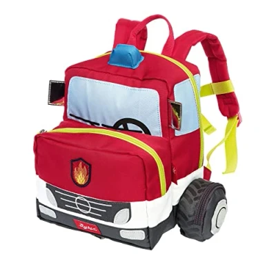 Abbildung von Sigikid Rucksack Fahrzeuge rot,Onesize