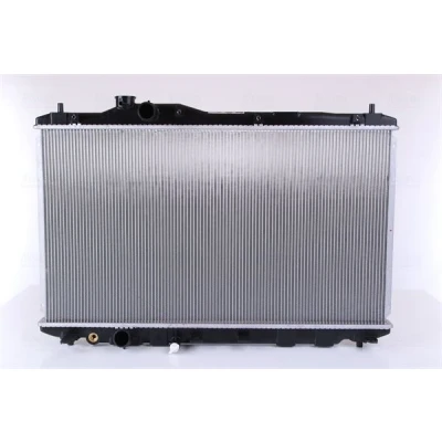 Abbildung von NISSENS 68093 Kühler, Motorkühlung Aluminium 375 670 16 Kühlrippen gelötet