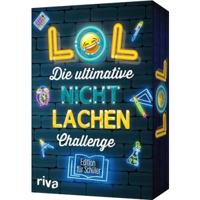 Abbildung von LOL Die ultimative Nicht lachen Challenge Edition für Schüler: Mit den besten Witzen, Flachwitzen, Scherzfragen. Partyspiel Kindergeburtstage. Ab 8 Jahren