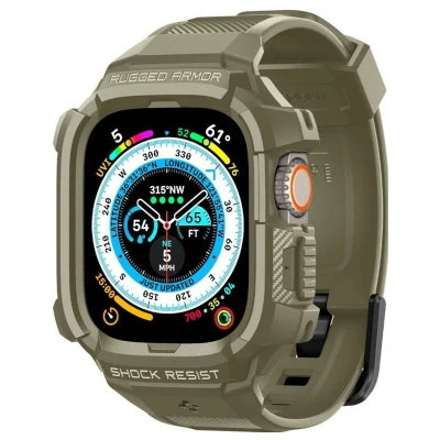 Abbildung von Rugged Armor Pro Case für das Apple Watch Ultra (2) 49 mm Khaki