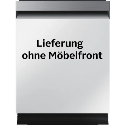 Abbildung von Samsung Unterbau Geschirrspüler, 60 cm, Teilintegrierbar, EEK : C, 14 Maßgedecke, 9,2 l Wasserverbrauch, WaterJet Clean, SmartThings AI Energy Mode, 42 dB(A), Weiß, DW60BG750SSLET