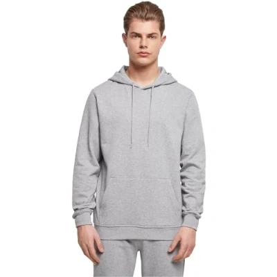 Abbildung von Build Your Brand Herren BB001 Basic Hoody Kapuzenpullover, Heather Grey, L