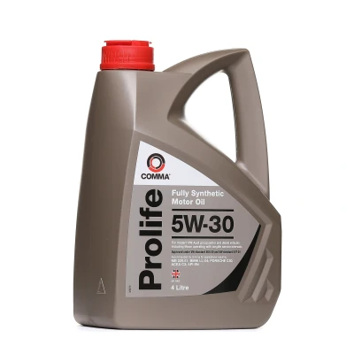 Abbildung von Comma Prolife 5W 30 4l Motoröl PRO4L VOLKSWAGEN: Golf 4, 5, 7, AUDI: Q3, A4 B8 Avant, A6 C6 BMW: 5 Saloon, 3 Touring