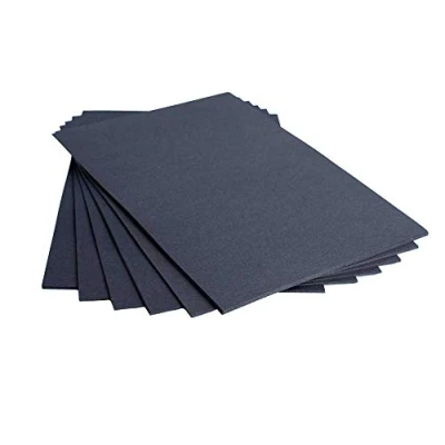 Abbildung von House of Card &amp; Paper Karton, A5, 220 g/m² Black (Pack 25 Sheets)