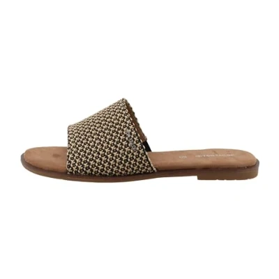 Abbildung von TOM Tailor Licence Flache Pantolette flach, Damen, Größe: 39, Black Schuhe