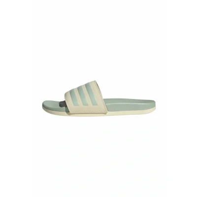 Abbildung von adidas Performance Lette Comfort Badesandale, Damen, Größe: 38, White linen green met Schuhe
