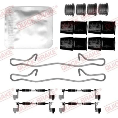 Abbildung von QUICK BRAKE 109 0155 Zubehörsatz, Scheibenbremsbelag TESLA: Model S, VOLVO: XC60 II