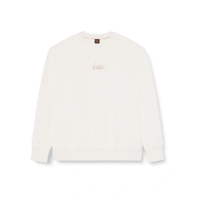 Abbildung von BOSS Eteia Sweatshirt, Damen, Größe: Small, Open white
