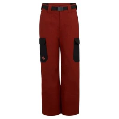 Abbildung von Ziener Kinder AYKO Ski Hose/Schnee Hose atmungsaktiv, wasserdicht, PFC frei, Woody Brown, 176