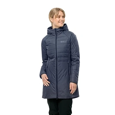 Abbildung von Jack Wolfskin Lapawa INS Wintermantel, Damen, Größe: Small, Graphite