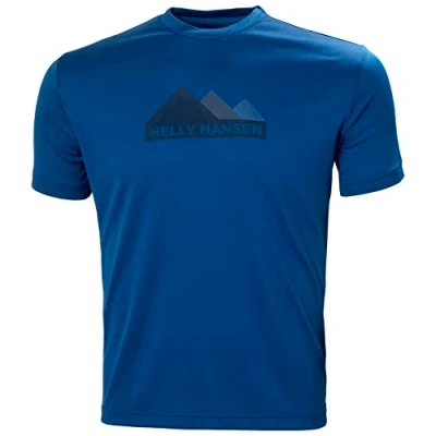 Abbildung von Herren Helly Hansen HH Tech Graphic T Shirt, Tief Fjord, S