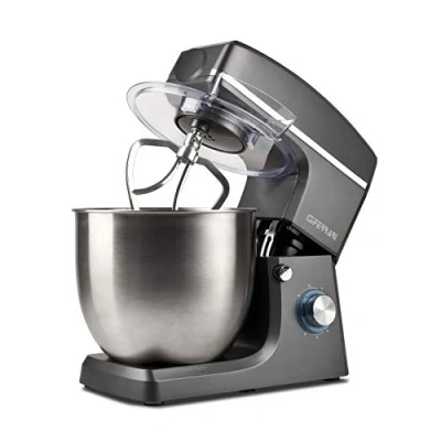 Abbildung von G3 Ferrari Knetmaschine Planetaria G20113, 1500 W, 10 Liter, Edelstahl, 6 Geschwindigkeiten, Rostfreier Stahl