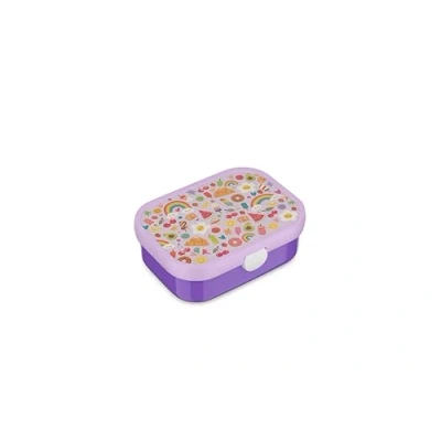 Abbildung von Mepal Lunchbox Campus Bento für Kinder Brotdose mit Fach &amp; Gabel Meal Prep Box Clip Verschluss BPA frei Spülmaschinenfest 750 ml Food Fest