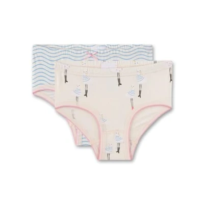 Abbildung von Sanetta Mädchen 336476 Doppelpack Hipslip, Sheer Pink, 116 EU