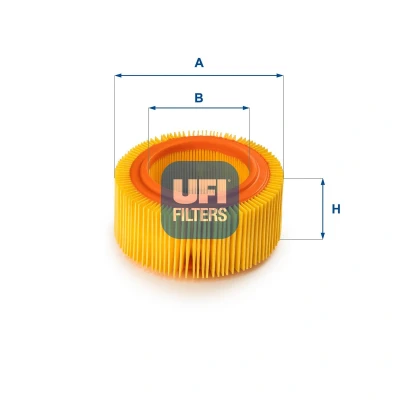 Abbildung von UFI 30.880.00 Luftfilter 66 146 Filtereinsatz