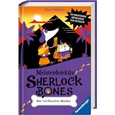 Abbildung von Meisterdetektiv Sherlock Bones. Ein Spannender Rätselkrimi zum Mitraten, Band 2: Die verfluchte Maske (Meisterdetektiv 2)