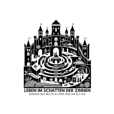 Abbildung von Leben im Schatten der Zinnen: Burgen des Mittelalters und ihr Alltag