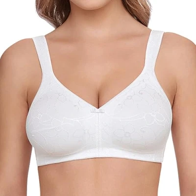 Abbildung von Susa Damen Prothesen Bügel mit Vorgeformten Taschen BH, Weiß (weiß 003), 75E