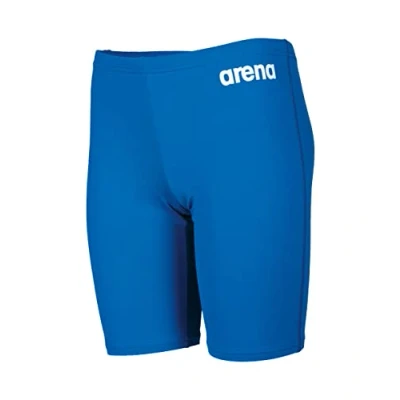Abbildung von Arena Solid Team Junior Kinder Badehose, Schnelltrocknender Schwimm Jammer, MaxLife Eco Fabric mit Maximaler Chlorbeständigkeit und UV 50+ Schutz