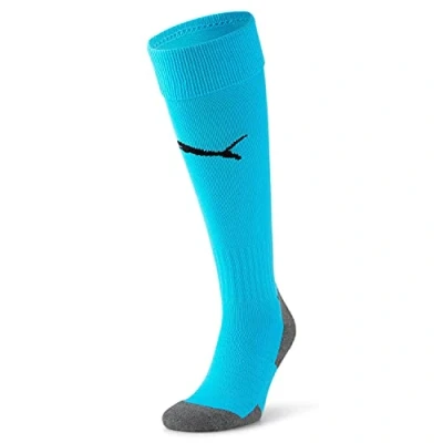 Abbildung von PUMA Herren Fußballsocken, HELLBLAU/SCHWARZ, 39 EU