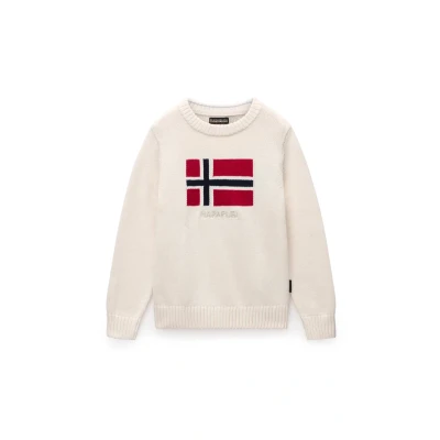 Abbildung von Napapijri Strickpullover, Rundhals, Rippbündchen