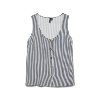 Abbildung von Vero Moda Vmbumpy Top, Damen, Größe: XS, India ink