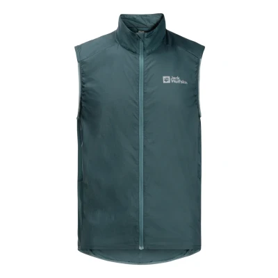 Abbildung von Jack Wolfskin Gravex WIND Weste, Herren, Größe: Medium, Emerald