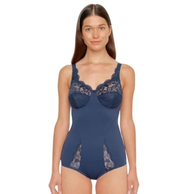 Abbildung von SUSA Body ohne Bügel Latina I Shapewear Damen stark formend Frauen Mieder Softer Bodysuit mit Shaping Effekt Formt Taille, Bauch und Po, 100B
