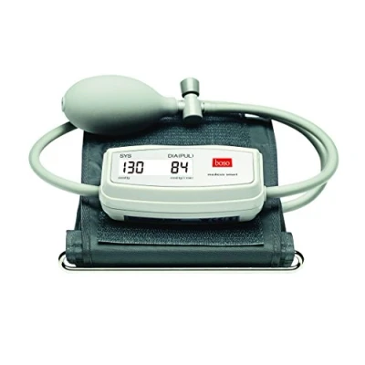 Abbildung von boso medicus smart Blutdruckmessgerät zum Blutdruckmessen mit Memomatic, kleinem Display und Arrhythmie Erkennung Inkl. Standard Manschette (2232cm)