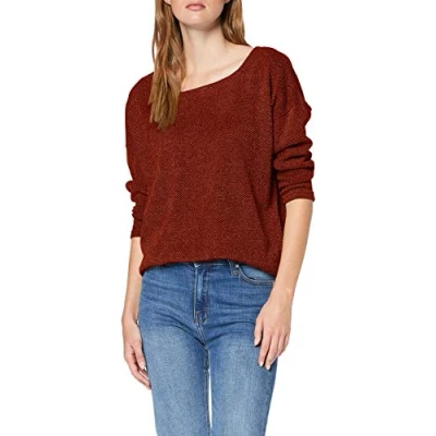 Abbildung von ONLY Damen ONLALBA 3/4 TOP JRS NOOS 15177776, Picante, XS