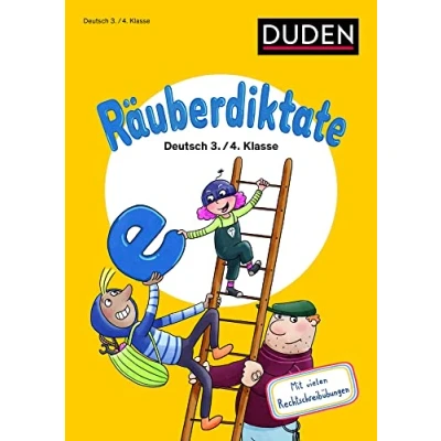 Abbildung von Duden Räuberdiktate 3. / 4. Klasse: Mit vielen Rechtschreibübungen