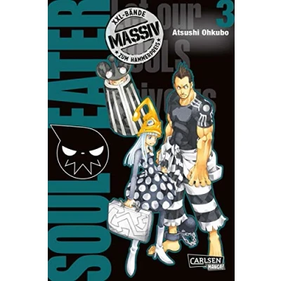 Abbildung von Soul Eater Massiv 3: Düstere Manga Fantasy Action im Sammelband