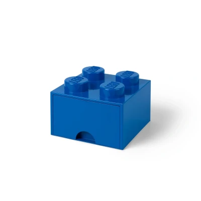 Abbildung von LEGO Aufbewahrungsbox mit Schublade 4, Blau