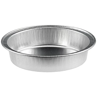 Abbildung von neoLab Aluminium Schale mit Verstärktem Rand, Silber, 28ml Kapazität, 64mm x 13mm, 100 Stück