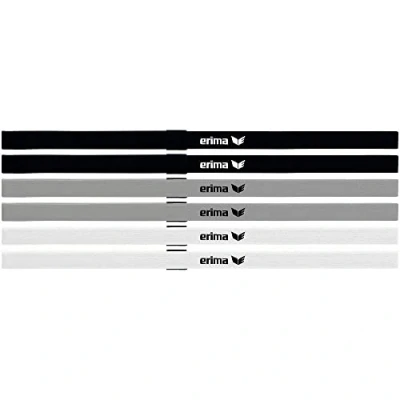 Abbildung von Erima Unisex Haarbänder 6er Set, Mehrfarbig,Einheitsgröße EU