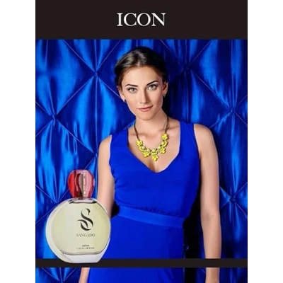 Abbildung von ICON von SANGADO, Parfüm für Damen, 8 10 Stunden Langanhaltend, Luxuriös duftend, Chypre Blumig, Zarte französische Essenszen, Extra konzentriert (Parfüm), Stilvoll, Diskret, Elegant, 60ml Spray