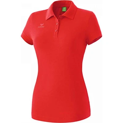 Abbildung von Erima Teamsport Textil Poloshirt, Damen, Größe: 38, Rot